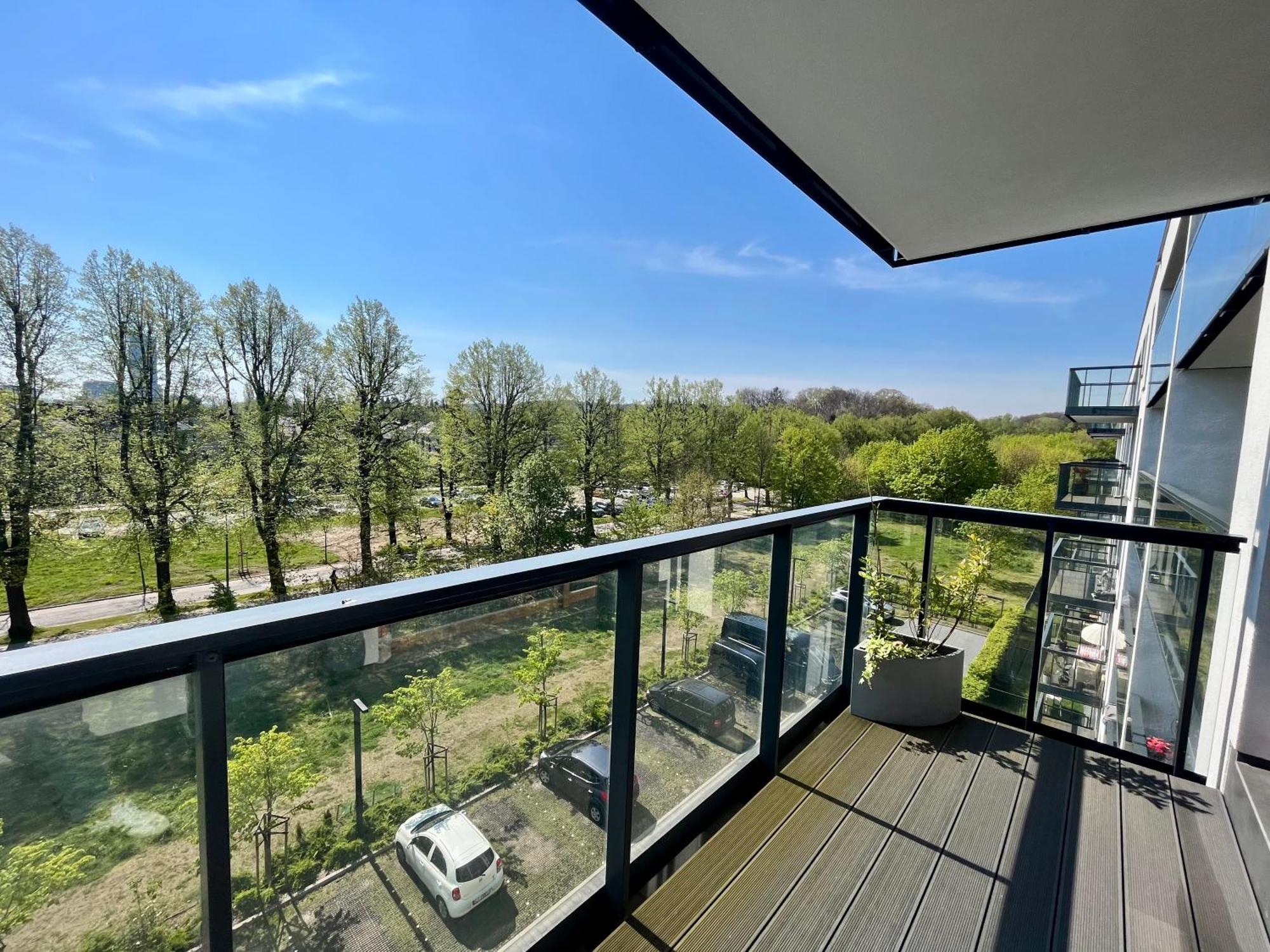 Agapella Apartamenty- Apartament Oliwa Park With Balcony 그단스크 외부 사진